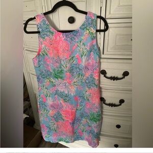 Lilly Pulitzer washed linen dress NWT~